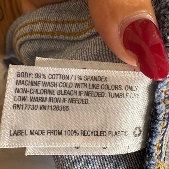 Universal Thread Light Blue Jean Shorts - Picture 5 of 6